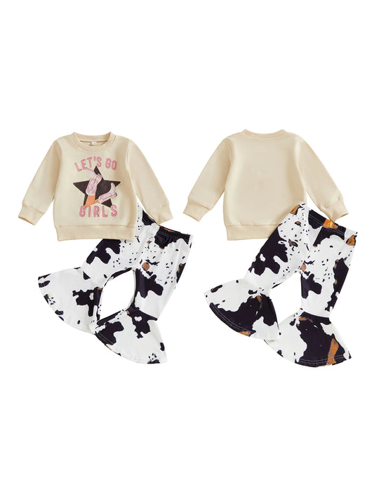 Cowgirl Cow Print Outfit