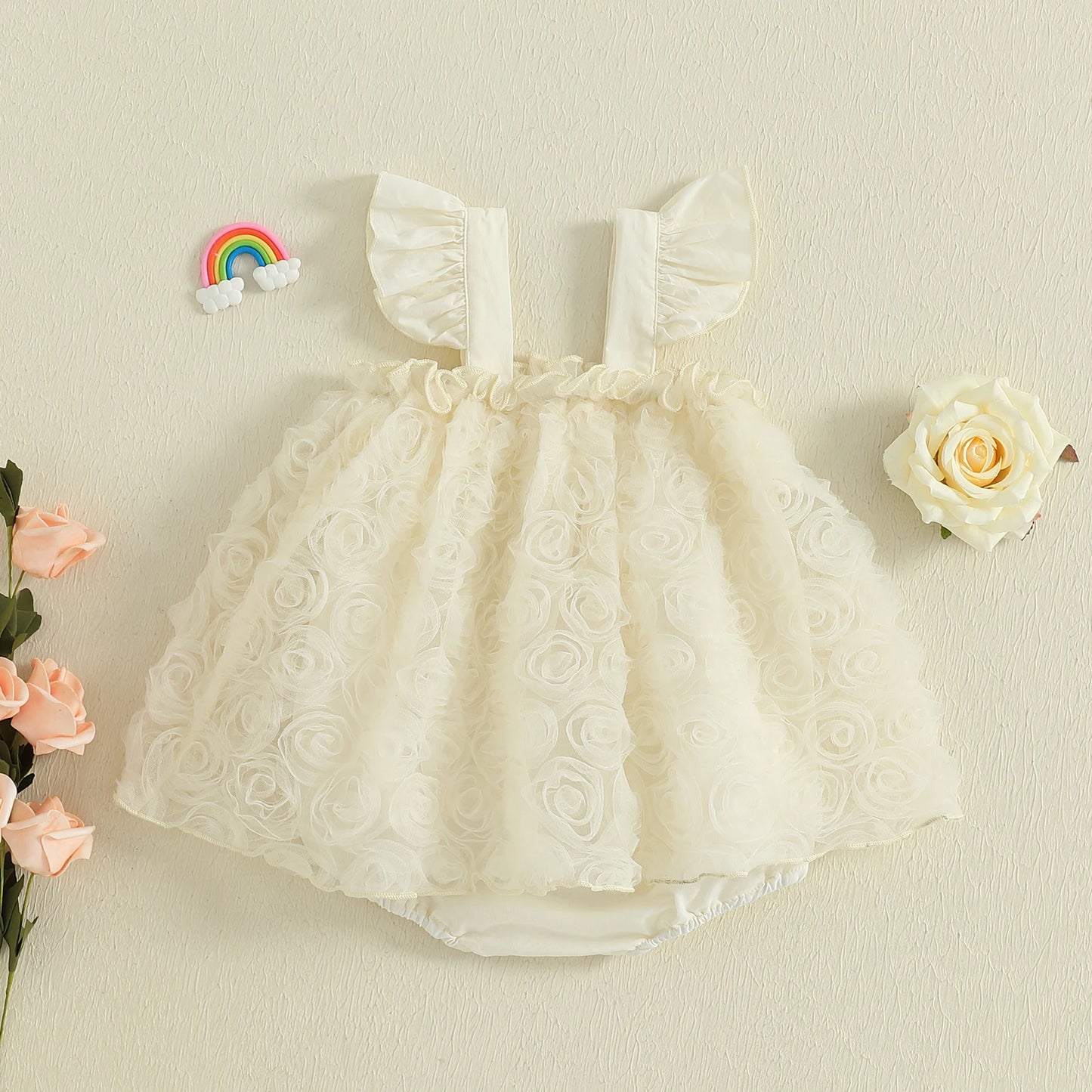 Ruffle Lace Dress