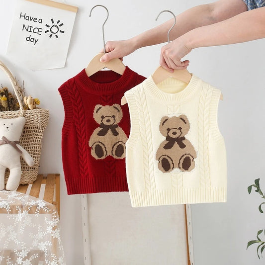 Teddy Bear Sweater Vest