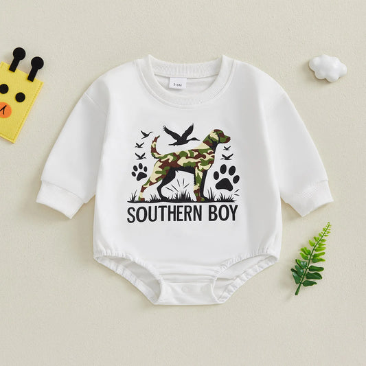 Southern Boy Romper