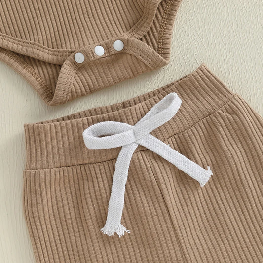 Neutral Ribbed Outfit
