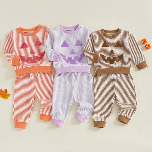 Pumpkin Stripped Outfit